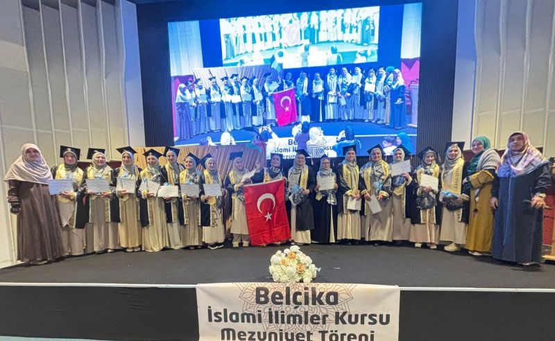 BİF İslami İlimler Kurslarında Mezuniyet Heyecanı Yaşandı